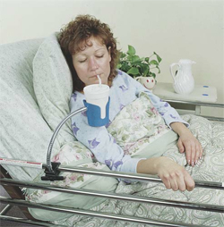 Bedside beverage holder